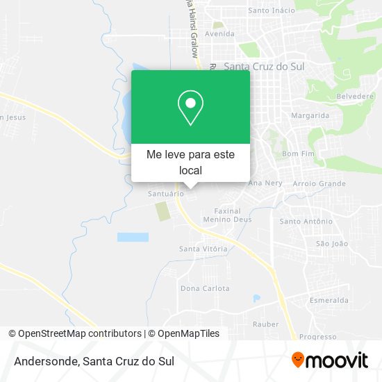 Andersonde mapa