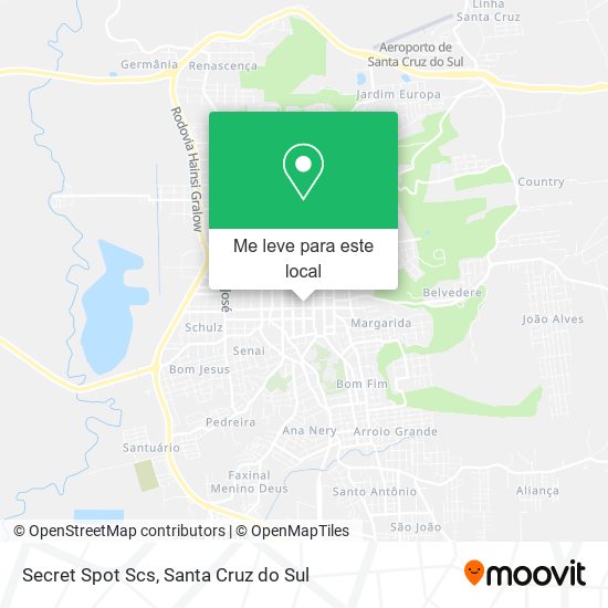 Secret Spot Scs mapa