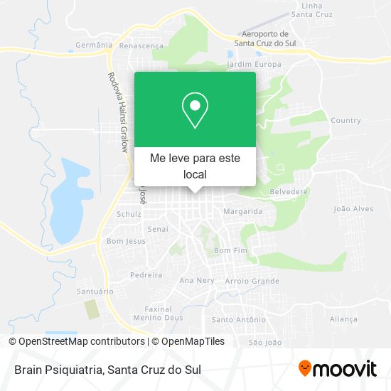 Brain Psiquiatria mapa