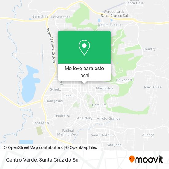 Centro Verde mapa