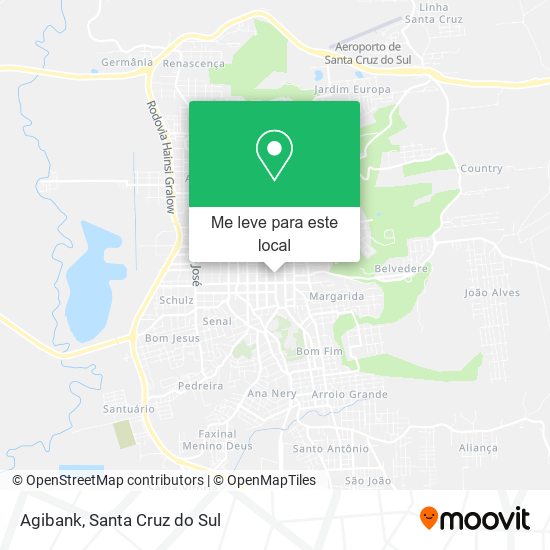 Agibank mapa