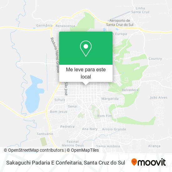 Sakaguchi Padaria E Confeitaria mapa