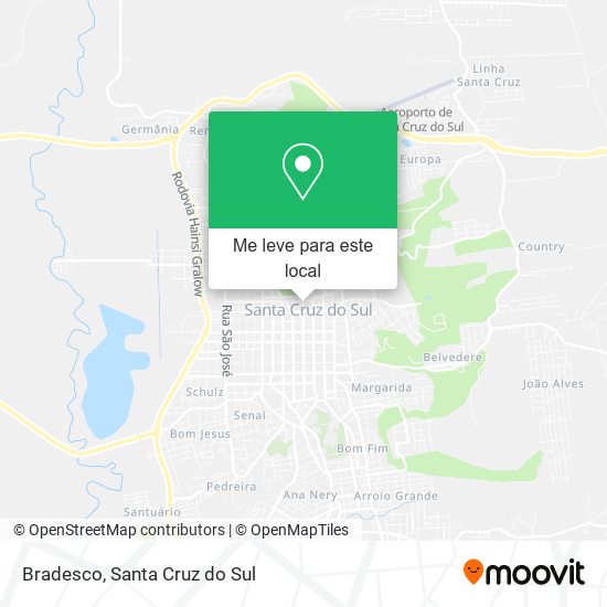 Bradesco mapa