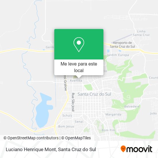 Luciano Henrique Mont mapa