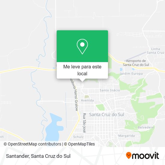 Santander mapa