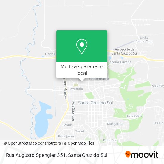 Rua Augusto Spengler 351 mapa