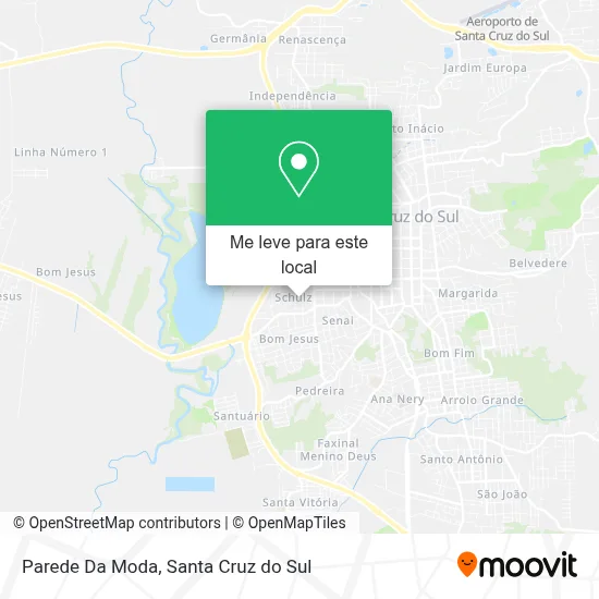 Parede Da Moda mapa