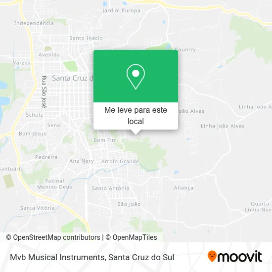 Mvb Musical Instruments mapa