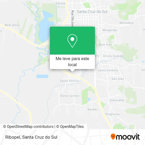 Ribopel mapa