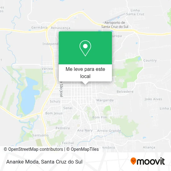 Ananke Moda mapa