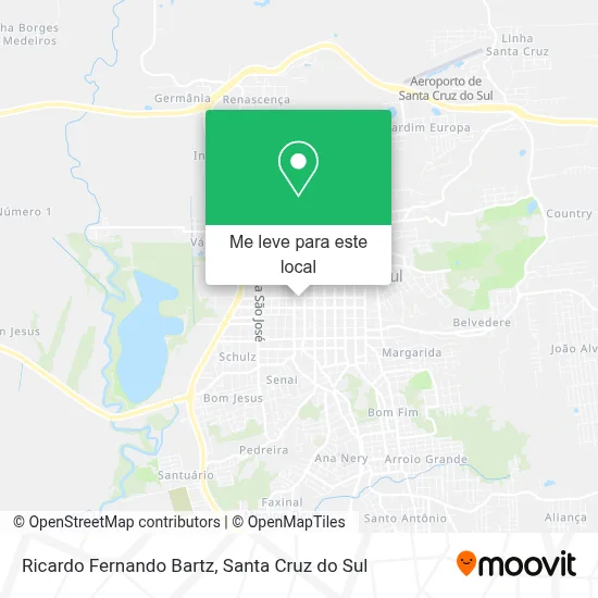 Ricardo Fernando Bartz mapa