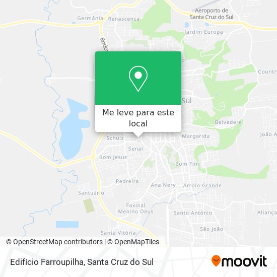Edifício Farroupilha mapa