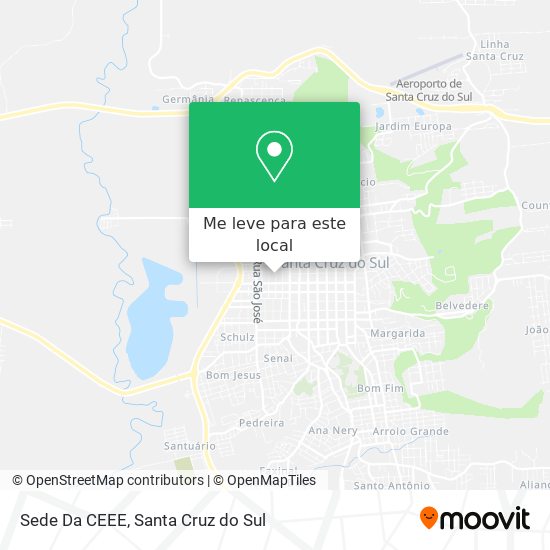Sede Da CEEE mapa