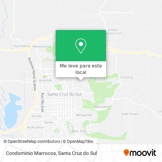 Condominio Marrocos mapa