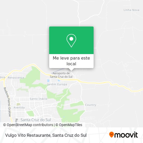 Vulgo Vito Restaurante mapa