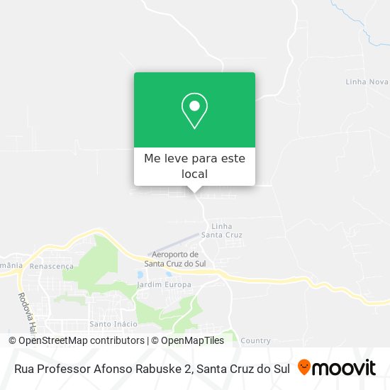 Rua Professor Afonso Rabuske 2 mapa