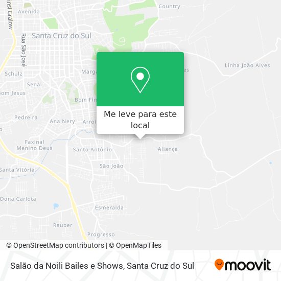 Salão da Noili Bailes e Shows mapa