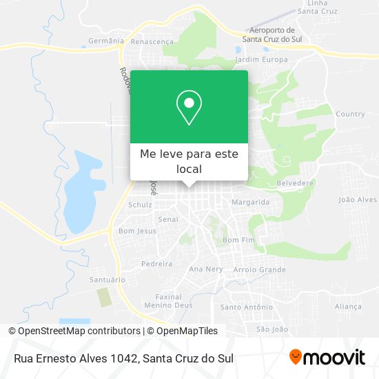 Rua Ernesto Alves 1042 mapa