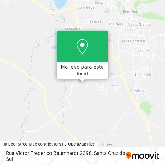 Rua Victor Frederico Baumhardt 2398 mapa