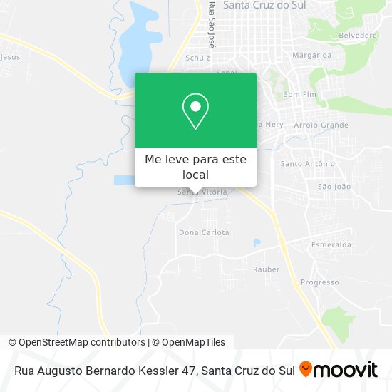 Rua Augusto Bernardo Kessler 47 mapa
