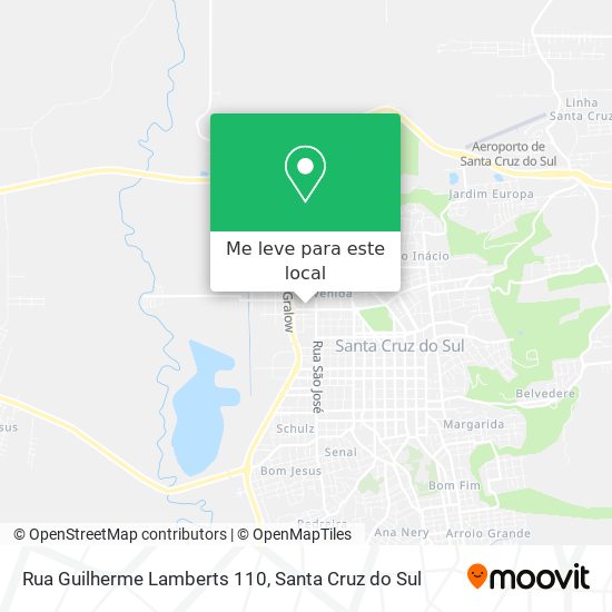 Rua Guilherme Lamberts 110 mapa