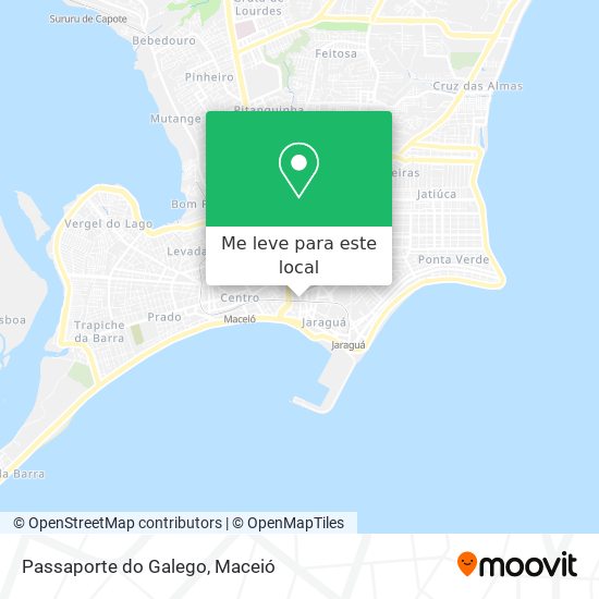 Passaporte do Galego mapa