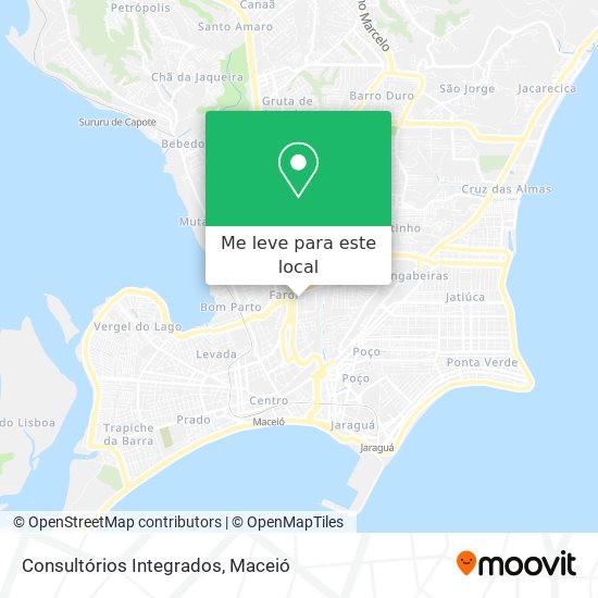 Consultórios Integrados mapa