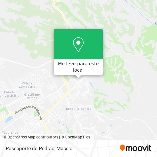 Passaporte do Pedrão mapa