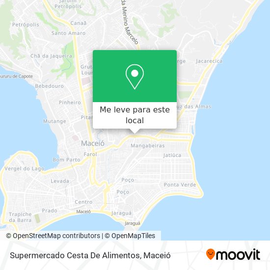 Supermercado Cesta De Alimentos mapa