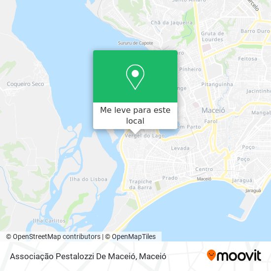 Associação Pestalozzi De Maceió mapa