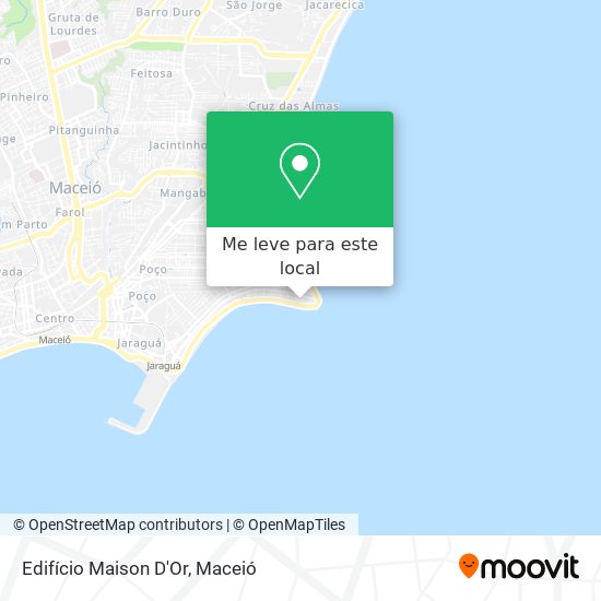 Edifício Maison D'Or mapa