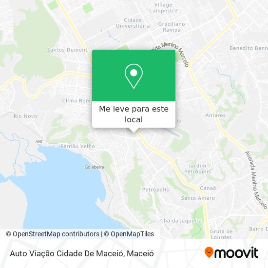 Auto Viação Cidade De Maceió mapa