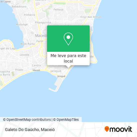 Galeto Do Gaúcho mapa