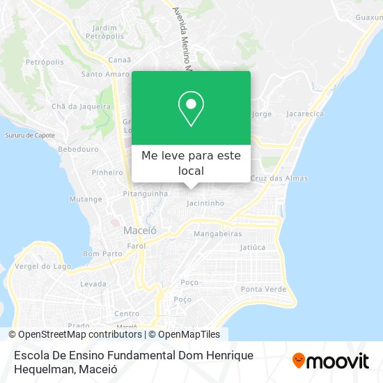 Escola De Ensino Fundamental Dom Henrique Hequelman mapa