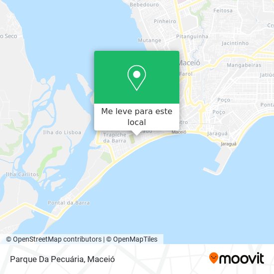 Parque Da Pecuária mapa