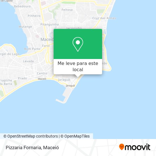 Pizzaria Fornaria mapa