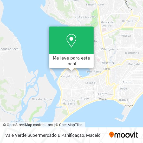 Vale Verde Supermercado E Panificação mapa