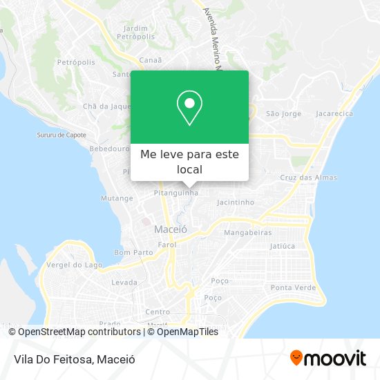 Vila Do Feitosa mapa