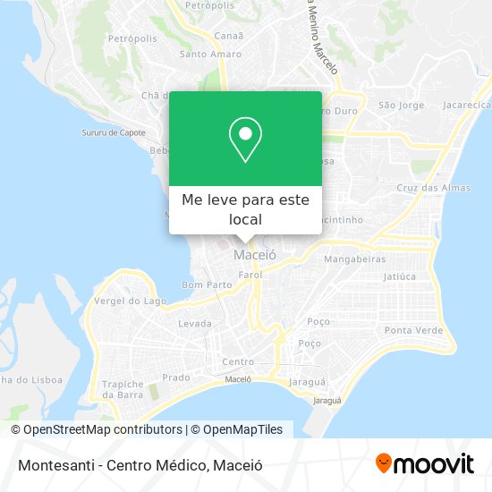 Montesanti - Centro Médico mapa