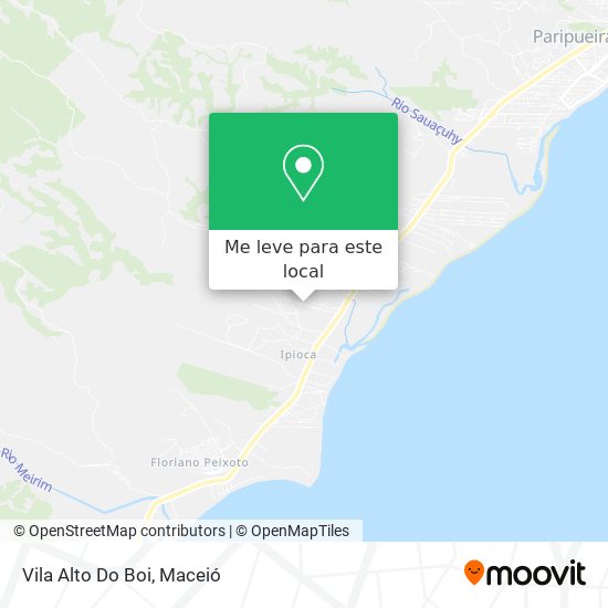 Vila Alto Do Boi mapa