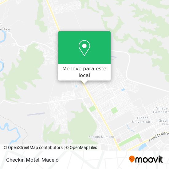 Checkin Motel mapa