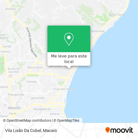 Vila Lixão Da Cobel mapa