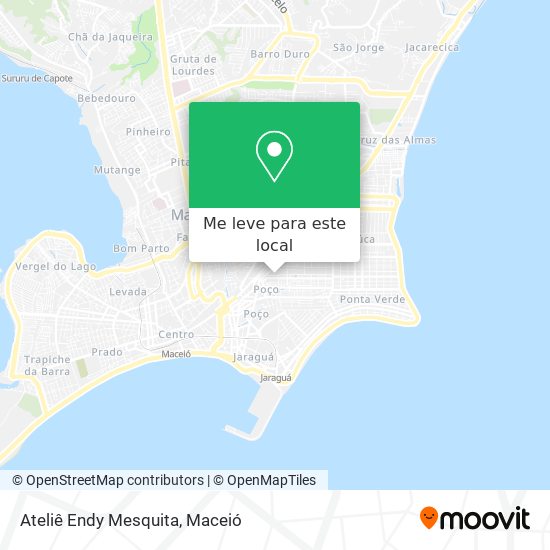 Ateliê Endy Mesquita mapa
