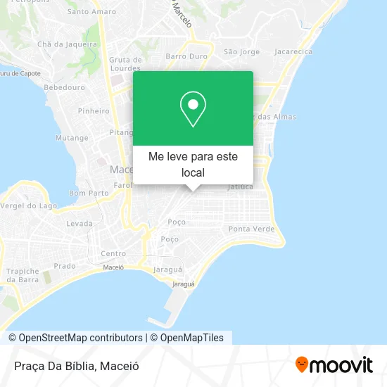 Praça Da Bíblia mapa