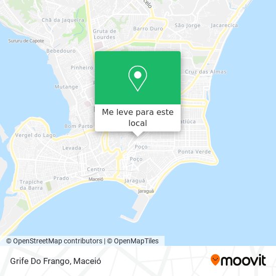 Grife Do Frango mapa