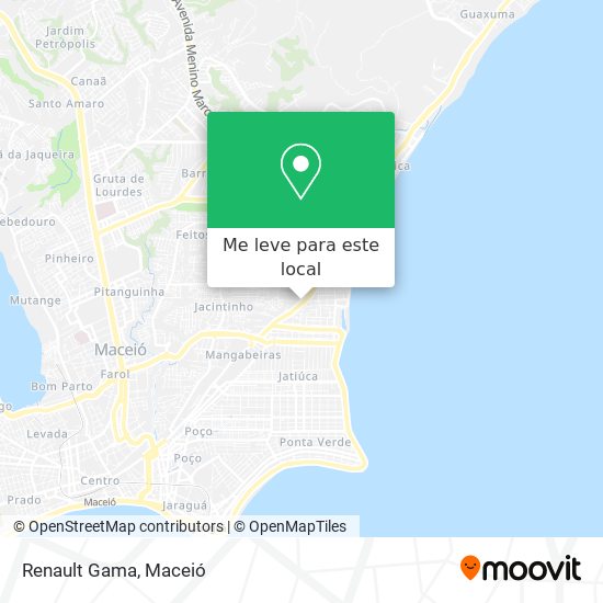 Renault Gama mapa