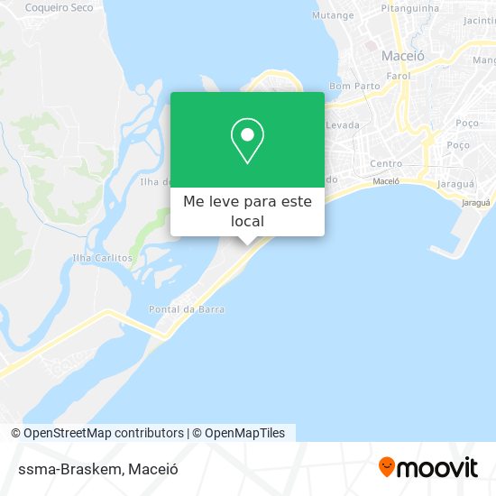 ssma-Braskem mapa