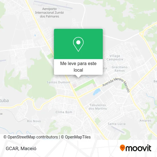 GCAR mapa