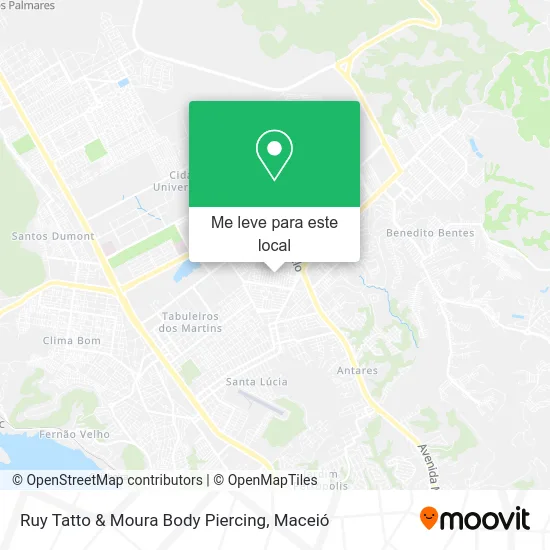 Ruy Tatto & Moura Body Piercing mapa