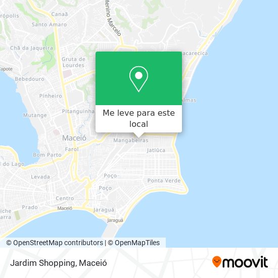 Jardim Shopping mapa